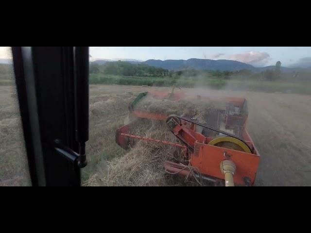 3 Silindir Newholland TT75 ve Karataş Makina ile Yaklaşık 25 ila 30 kg Arası Haşbaylı Balya Yapımı