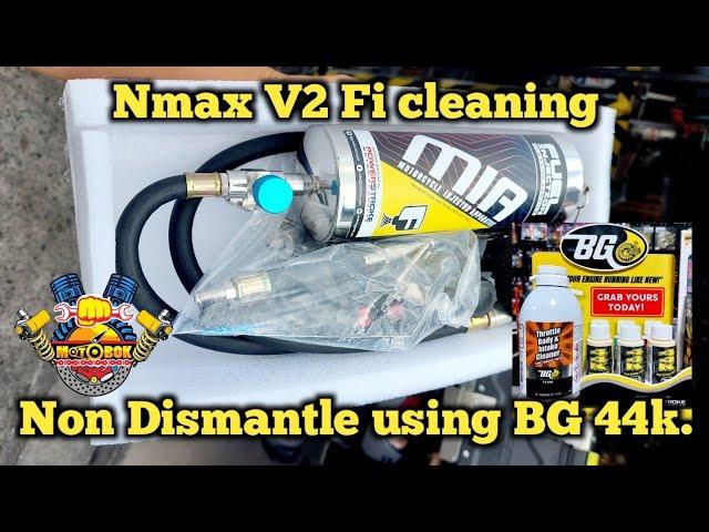 Nmax V2 Fi cleaning Non dismantle using BG 44k.