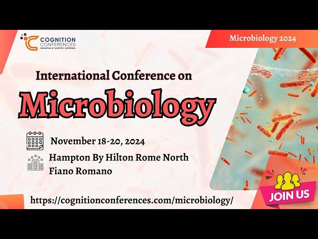Leading Microbiology Conference | Microbiology Meeting | Cognition Conferences