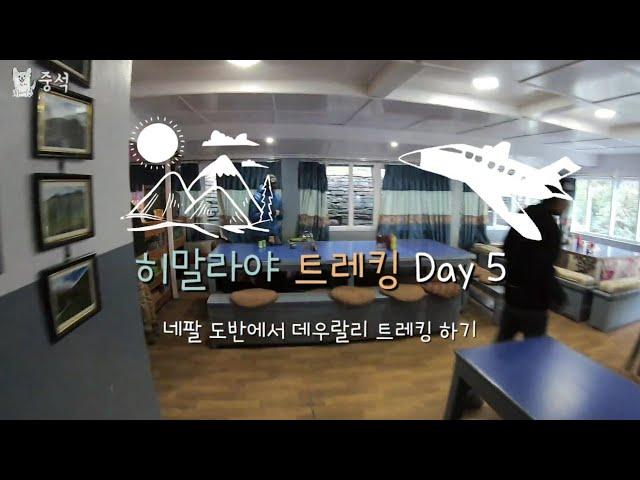 히말라야 트레킹 DAY5, 도반에서 데우랄리 트레킹하기