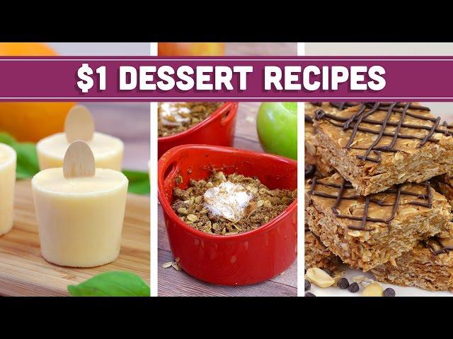 Healthy $1 Dessert Recipes - Easy Budget Meals! - Mind Over Munch