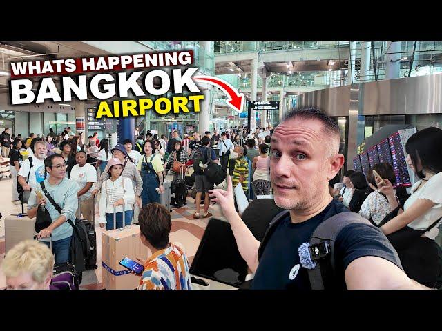 What's Happening In BANGKOK Airport | What To Know If You Are Coming To Thailand #livelovethailand