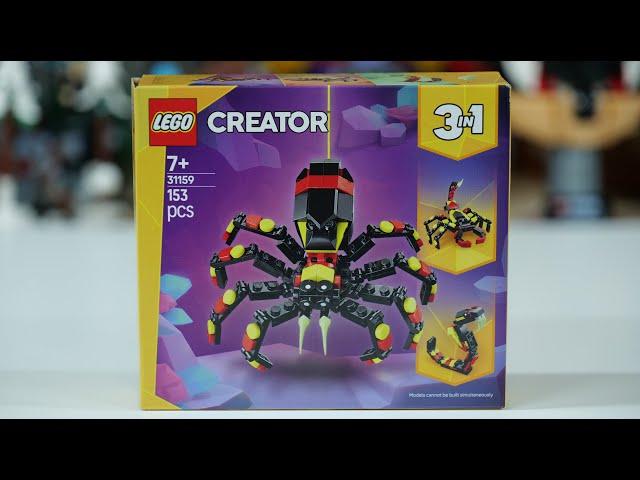 LEGO Creator 31159 Surprising Spider - LEGO Speed Build Review