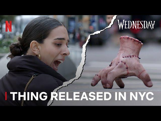 Wednesday Releases Thing In New York | Netflix