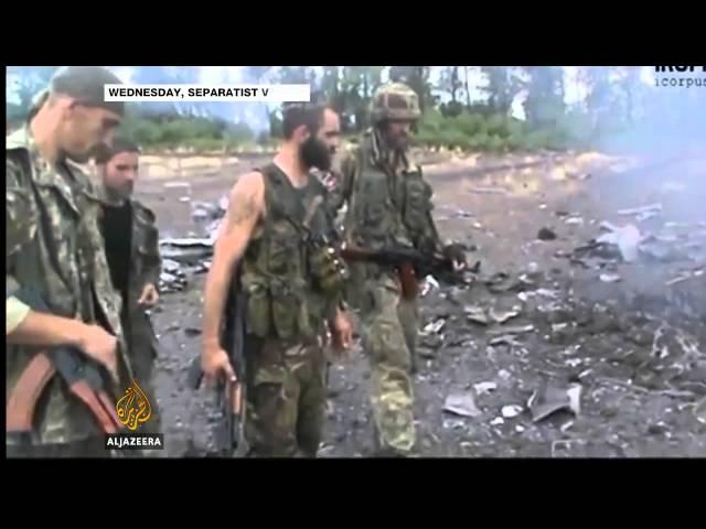 Ukraine shells Donetsk as air force grounded