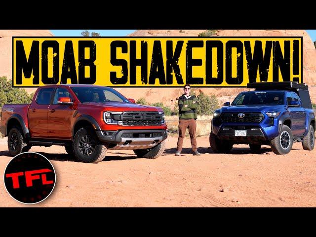 Can the All-New Toyota Tacoma Keep Up With a Ranger Raptor Off-Road?