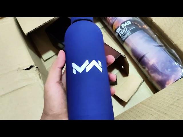 Unboxing Merchandise Gift From Modern Warships