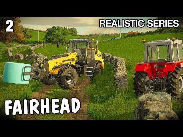 Let's Play Fairhead Realistic FS22 Series - Episode 2