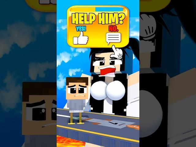 NEW The Most Thrilling Game with Sadako! Help Poor Herobrine Chicken