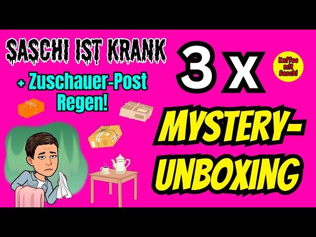 FILM-MYSTERY-UNBOXING DER KRANKEN ART! 3 MAL ZUSCHAUERPOST!