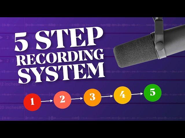 How to Record Pro Vocals: Part 1 (Recording Lead Vocals)