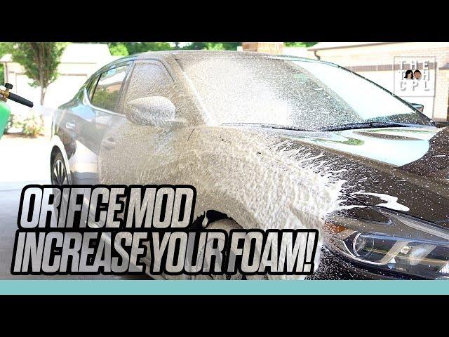 Orifice Mod for Foam Cannons