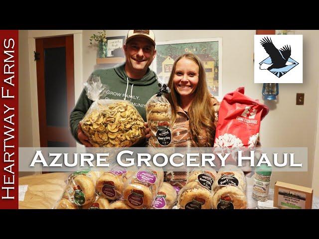 Azure Standard Everyday Grocery Haul | Day in the life vlog at Heartway Farms