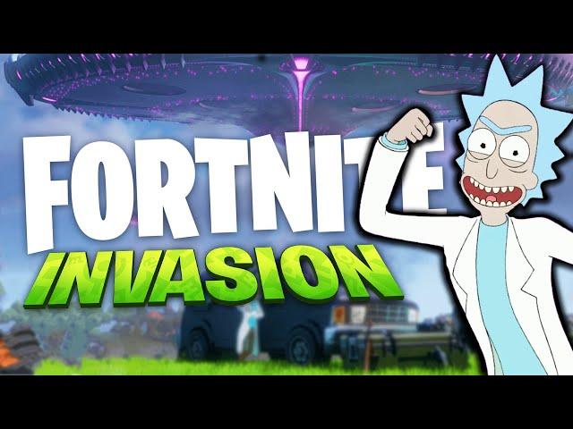 Fornite Ateivių Invazija! 7 Sezonas