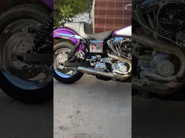 Feuling 525 cams in 2002 Harley Davidson low rider. 88ci stealth cone pipe
