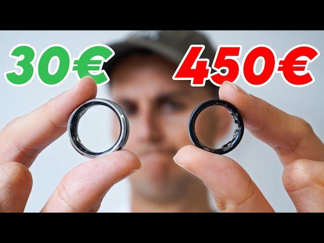 30€ Smart Ring vs 449€ Samsung Galaxy Ring: Ist billiger sogar besser?