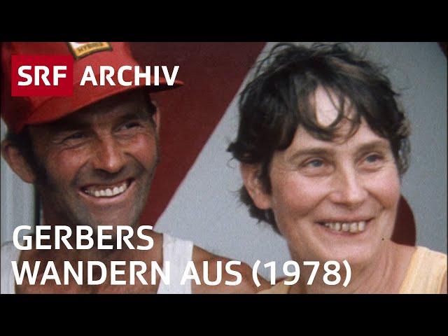 Auswandern von Bauernfamilie nach Kanada (1978) | Schweizer Auswanderer | SRF Archiv