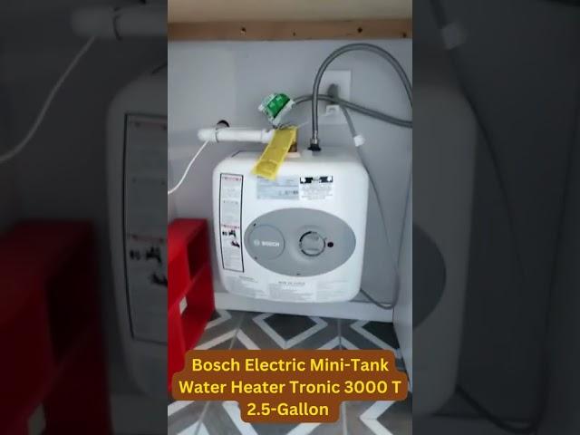 Bosch Electric Mini Tank Water Heater Tronic 3000 T 2 5 Gallon