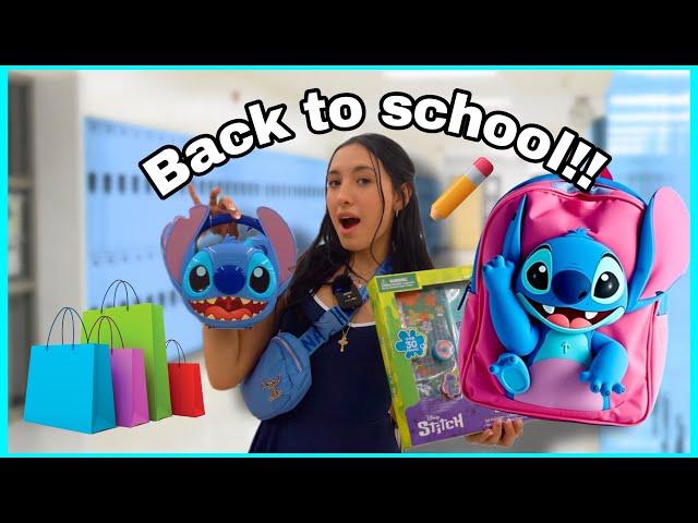 STITCH HUNTING (BACK TO SCHOOL SHOPPING!!!)