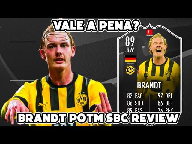 BRANDT POTM 89 SBC REVIEW FIFA 23 ULTIMATE TEAM