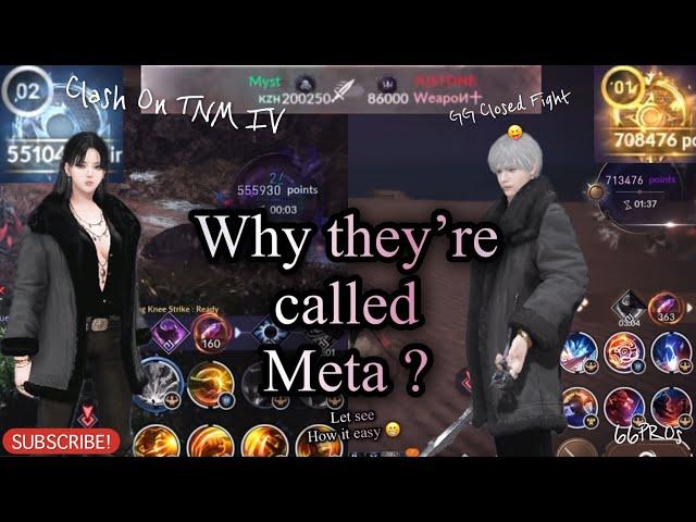 Black Desert Mobile Clash on TNM IV, Myst vs J1, so closed and How ezy Meta class in Events, GGTY