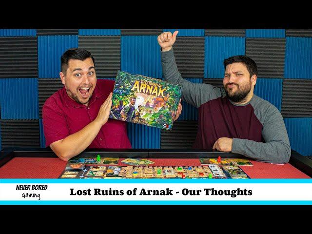 Lost Ruins of Arnak - Our Thoughts (Board Game)