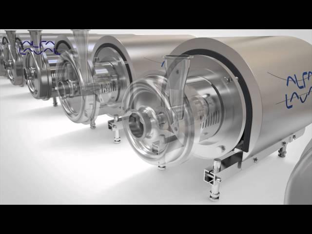 Alfa Laval LKH Premium centrifugal pump animation