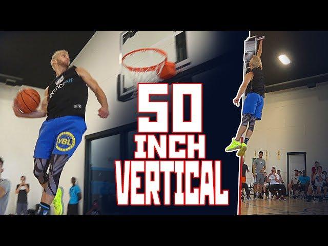 50 INCH VERTICAL!?! Jordan Kilganon INSANE First Day At DUNK CAMP! Raw Footage