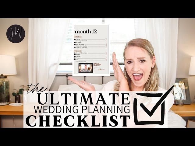 The Ultimate Free Wedding Planning Checklist