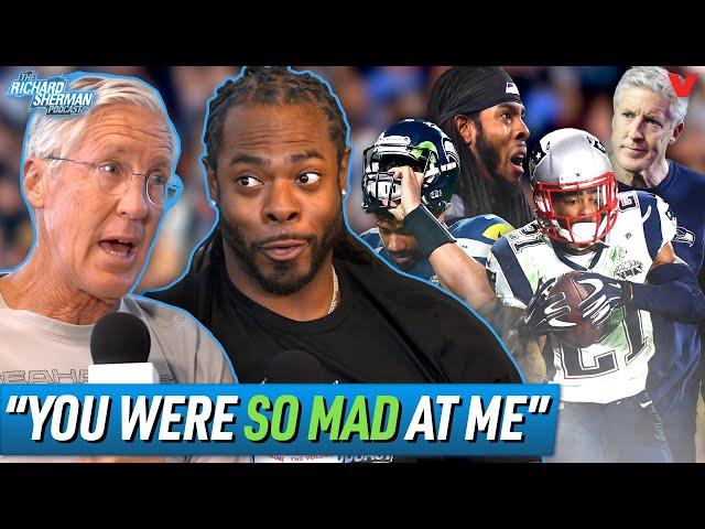 Seahawks' Pete Carroll opens up on Russell Wilson's pick to Malcolm Butler | Richard Sherman Podcast