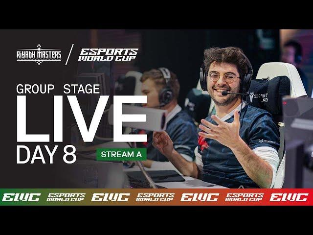 Dota 2 Riyadh Masters x EWC - Day 8 - Group Stage | Stream A