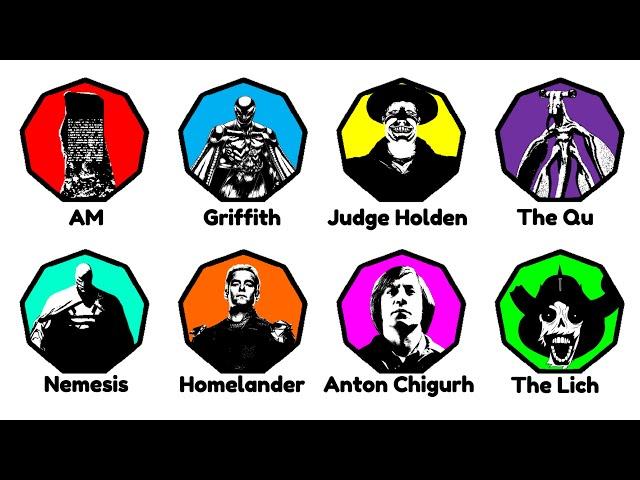 Fiction's Most Evil Villains Explained in 8 Minutes