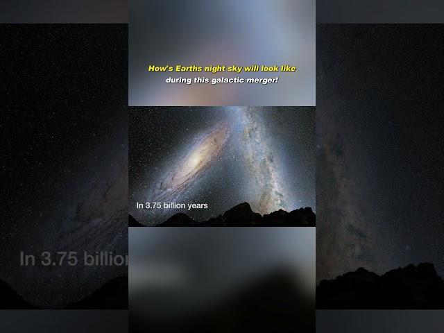 Andromeda and Milky Way Galaxy Collision