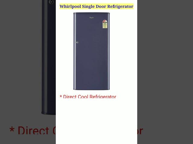 Whirlpool 190 L 3 Star Direct-Cool Single Door Refrigerator (WDE 205 CLS 3S, Blue) #short