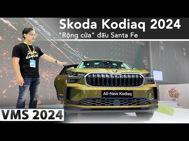 Đánh giá Skoda Kodiaq 2024: Bổ sung động cơ mạnh hơn, "rộng cửa" đấu Santa Fe |XEHAY.VN|