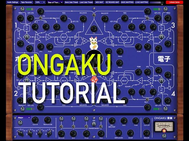 Ongaku Demo and Tutorial