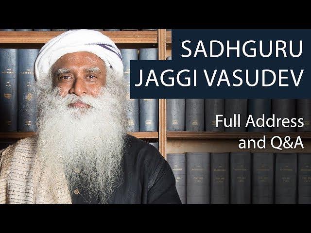 Sadhguru Jaggi Vasudev | Full Address & Q&A | Oxford Union