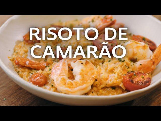 Receita de Risoto de Camarão Perfeita! - Chef Felipe Caputo