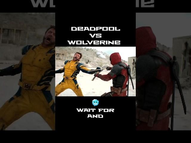 Deadpool vs Wolverine fighting #deadpool3 #marvel #superclips