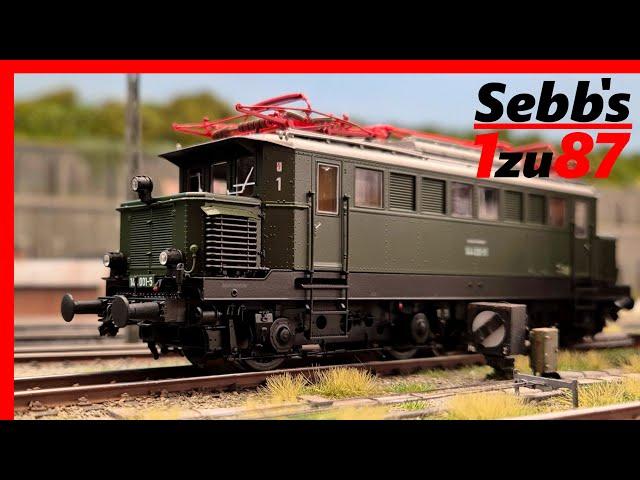 Wo ist das "aber"? Ist Piko ´s neue 144 001 wirklich so gut? Wir finden es heraus