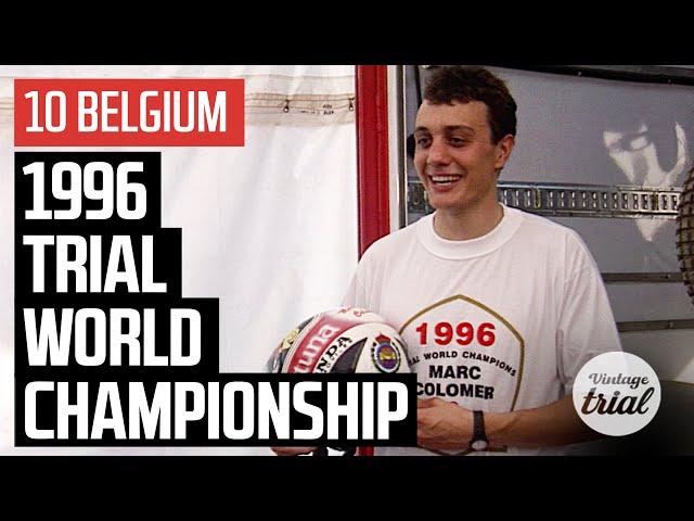 10 BELGIUM  | 1996 TRIAL WORLD CHAMPIONSHIP