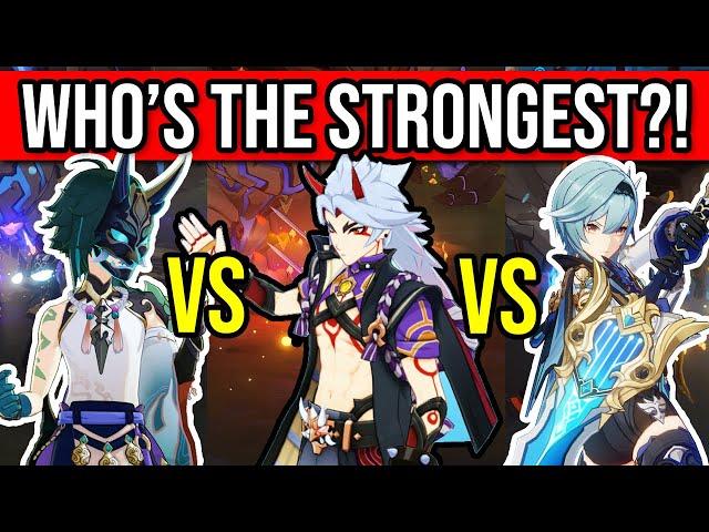 DPS SHOWDOWN! Eula vs Itto vs Xiao! PURE INSANITY! Genshin Impact