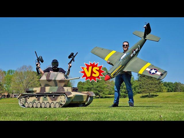 Giant Dive Bomber VS Flakpanzer Battle!