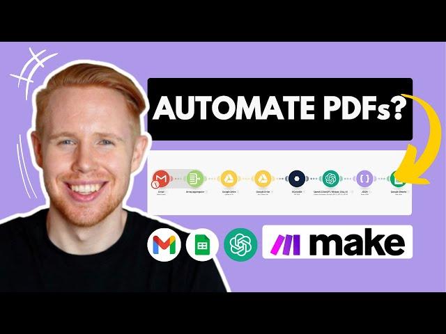 How I Automate Any PDF File By Extracting Text With AI