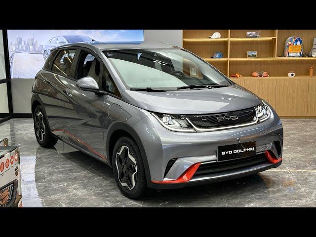 New Byd Dolphin 2024 electric car SUV Review Interior and Exterior