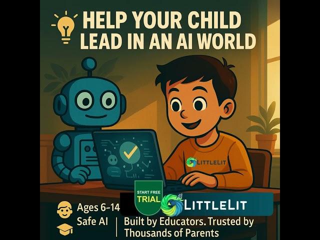 Will AI Control the Future —or Will Your Child? #aiforkids #ailiteracy #kidseducation #aiforstudents