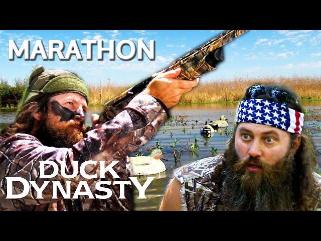 TOP 5 INTENSE DUCK-HUNTING MOMENTS *2-Hour Marathon* | Duck Dynasty