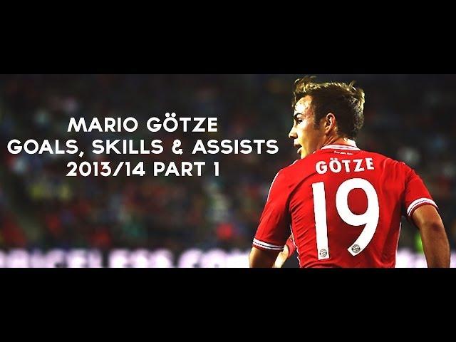 Mario Götze | Goals, Skills & Assists | 2013/14 | Part 1 | HD