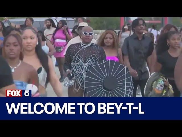 BeyHive comes dressed to impress as Beyoncé slays Atlanta | FOX 5 News