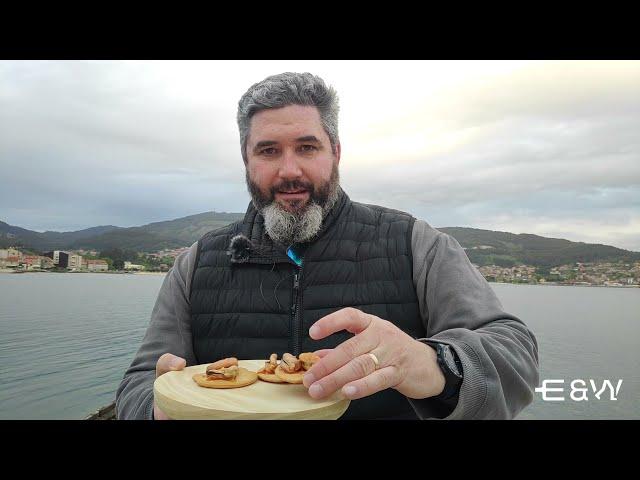 Moaña: Ferry Boat Ride passing Mussel Beds and O Fisgon-Neptune | Eat & Walkabout